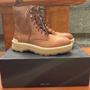 Sorel Hi-Line Lace Scorch, Tawny buff Size 6.5